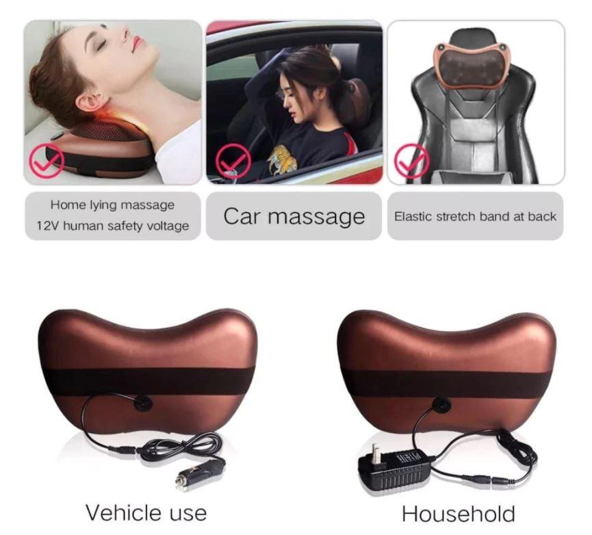 Almofada de Massagem Compacta: Alívio e Relaxamento Onde Você Estiver