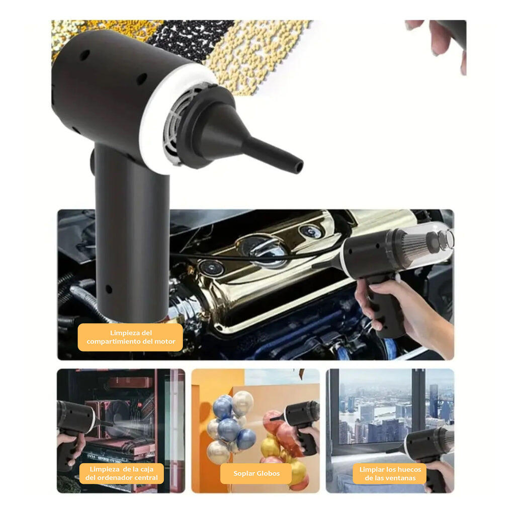 Mini Aspirador Portátil Multifuncional