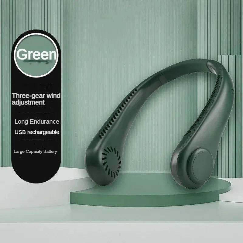 Ventilador de Pescoço Portátil