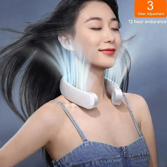 Ventilador de Pescoço Portátil