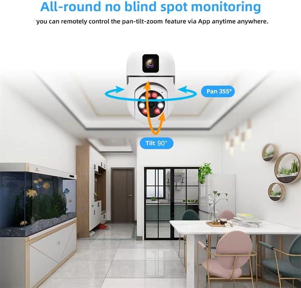 Câmera Inteligente para Interiores 1080P – Segurança e Monitoramento em Tempo Real