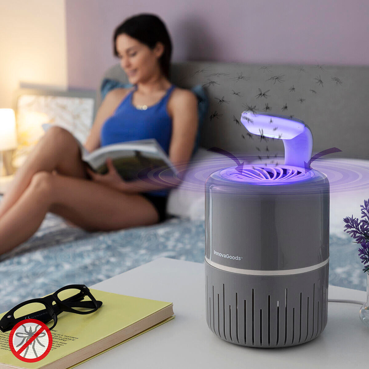Lâmpada Antimosquitos por Sucção KL Drain