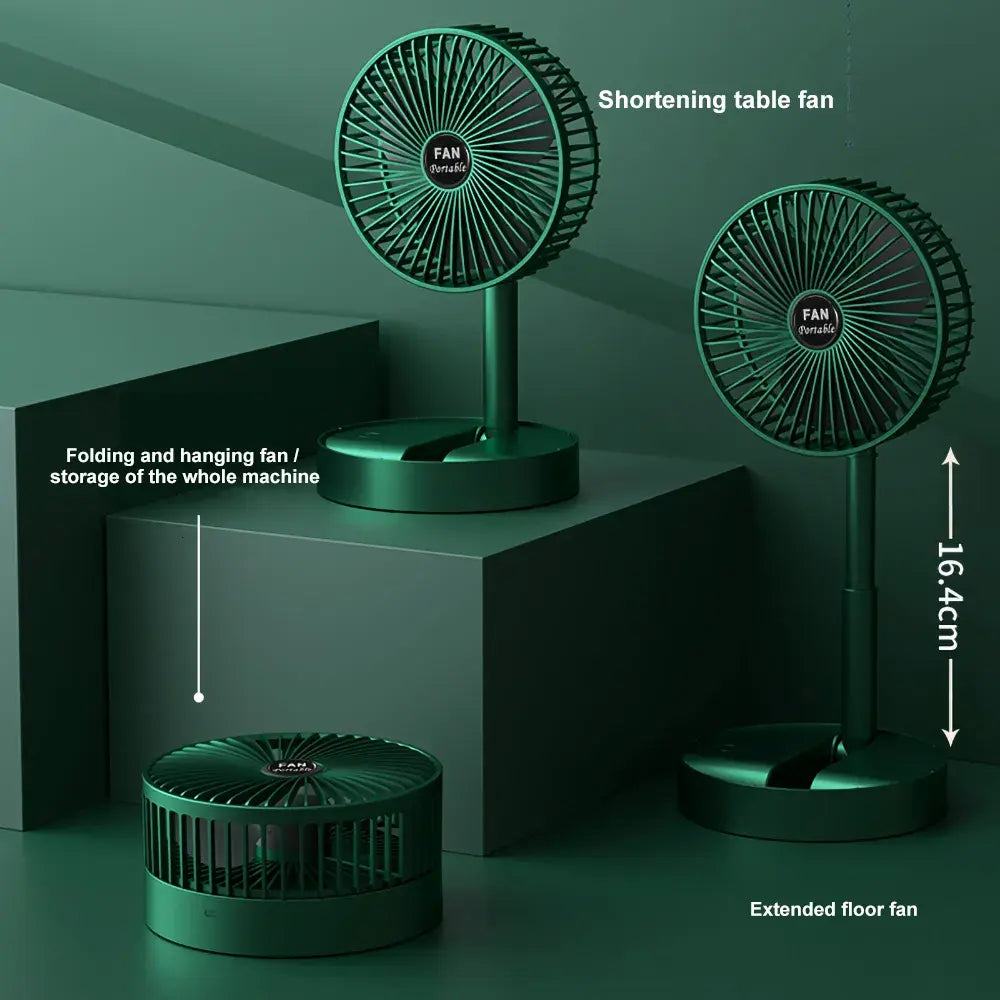 Mini Ventilador Portátil com Clip